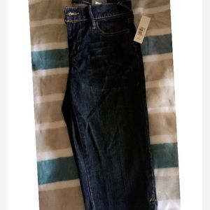 Knee high jean shorts